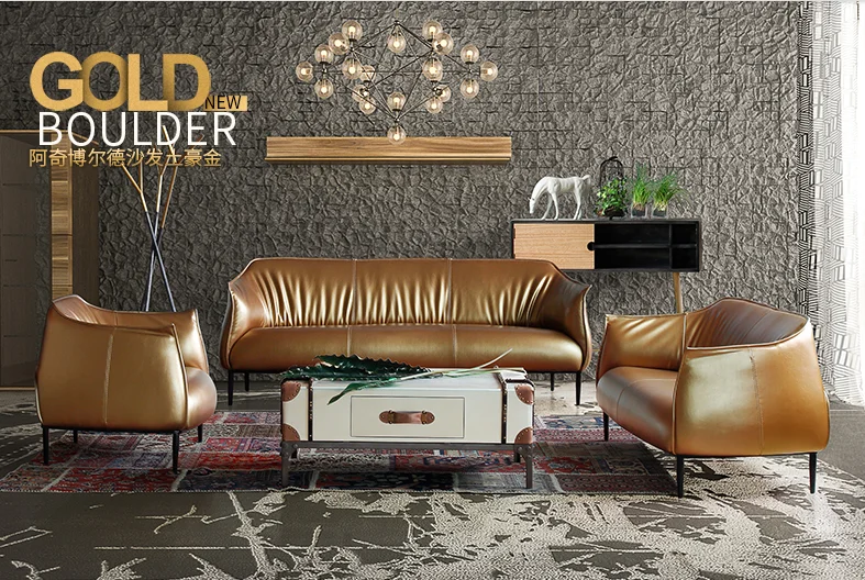 
Home Furniture Living Room Modern Leather Sofa 