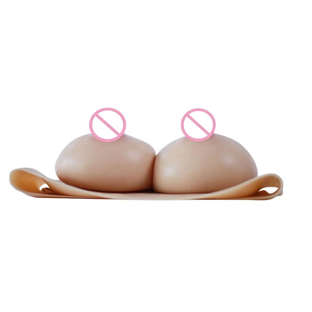 Solid E Cup Artificial Boobs Enhancer Chest Shemale Trandsgender Crossdressing Realistic Silicone Tits Breast Forms Crossdresser