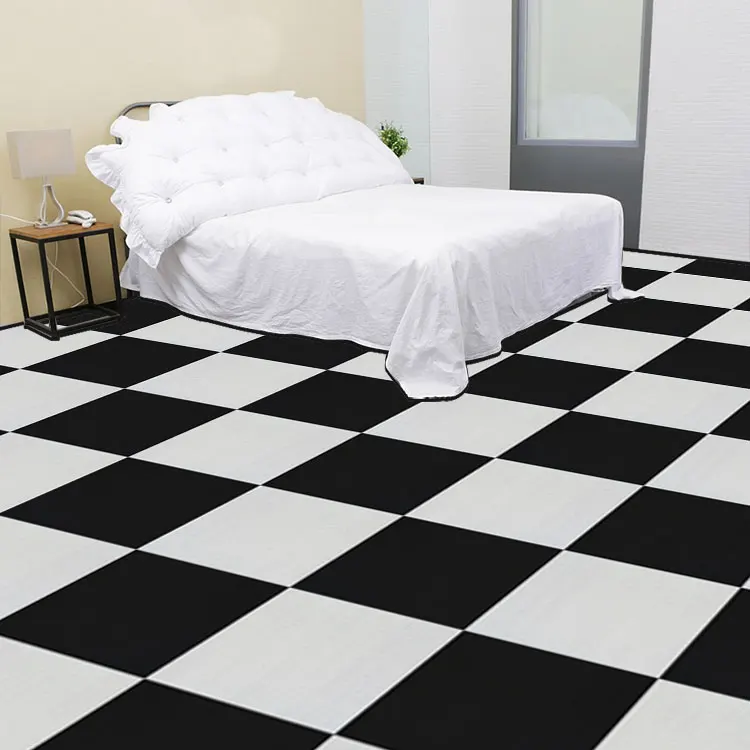 Popular Use Art Deco Carpet Tile Black and White Carpet