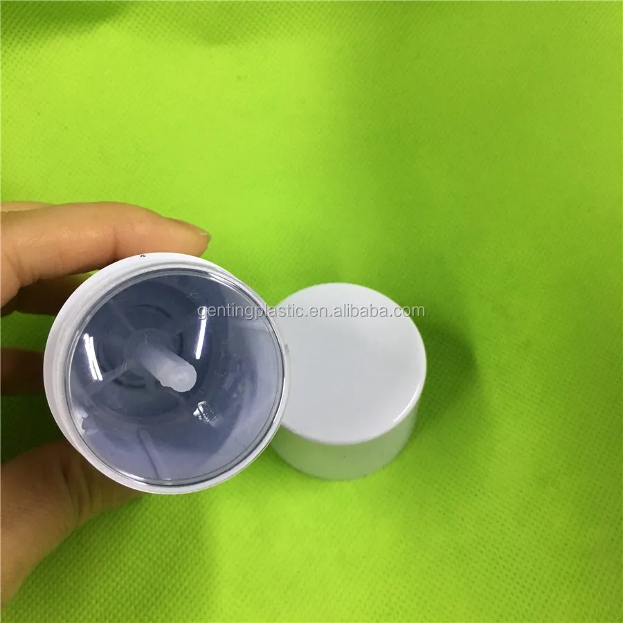 Styrene Push up Deodorant Containers Plastic Tubes, White with White Lipstick Cosmetics Ribbed Screw Caps(2.5oz) Screen Printing