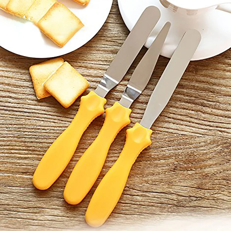 Set of 3 Stainless Steel Variety Icing Spatula