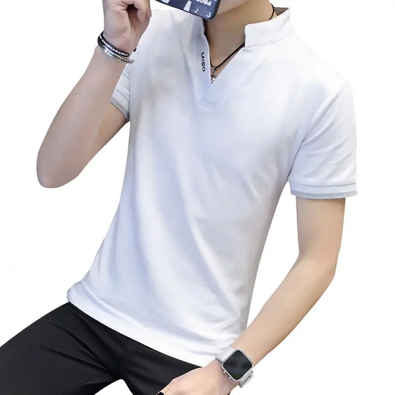 2022 Wholesale newest design brands breathable fakepolo t shirt anti sweat t shirt