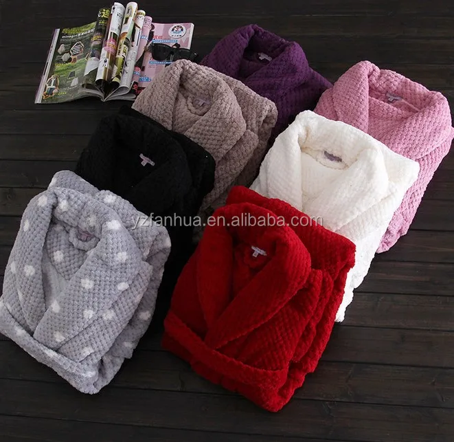 
Breathable,Eco-friendly,Quick Dry, honeycomb Jacquard Bathrobe wholesale 