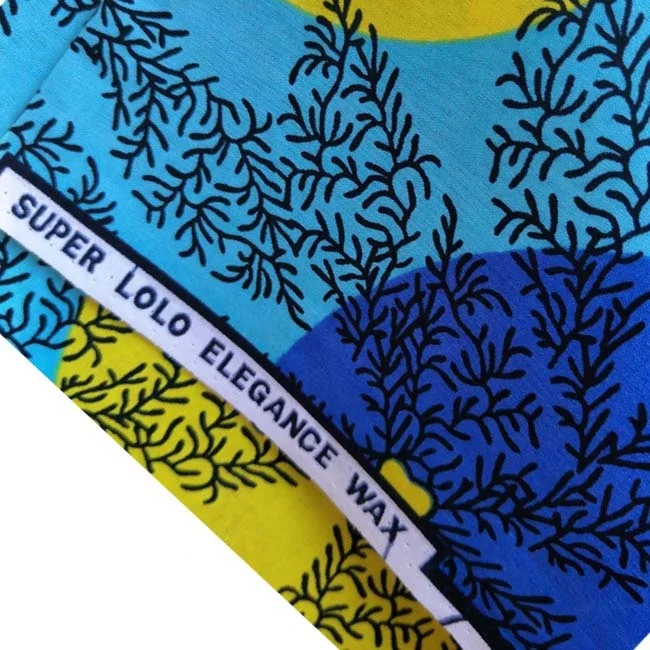 hot sale real wax print fabric batik fabric 100% Cotton