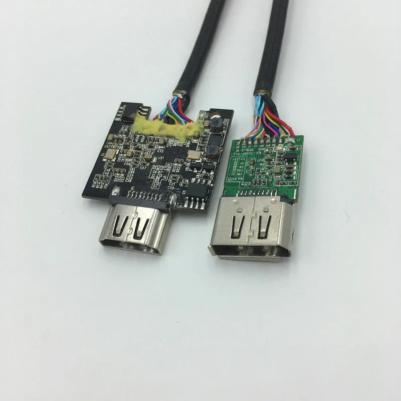 Стандартный USB 3.1 для HD ми кабель 2 м 3 м USB C до HD 4 К кабель