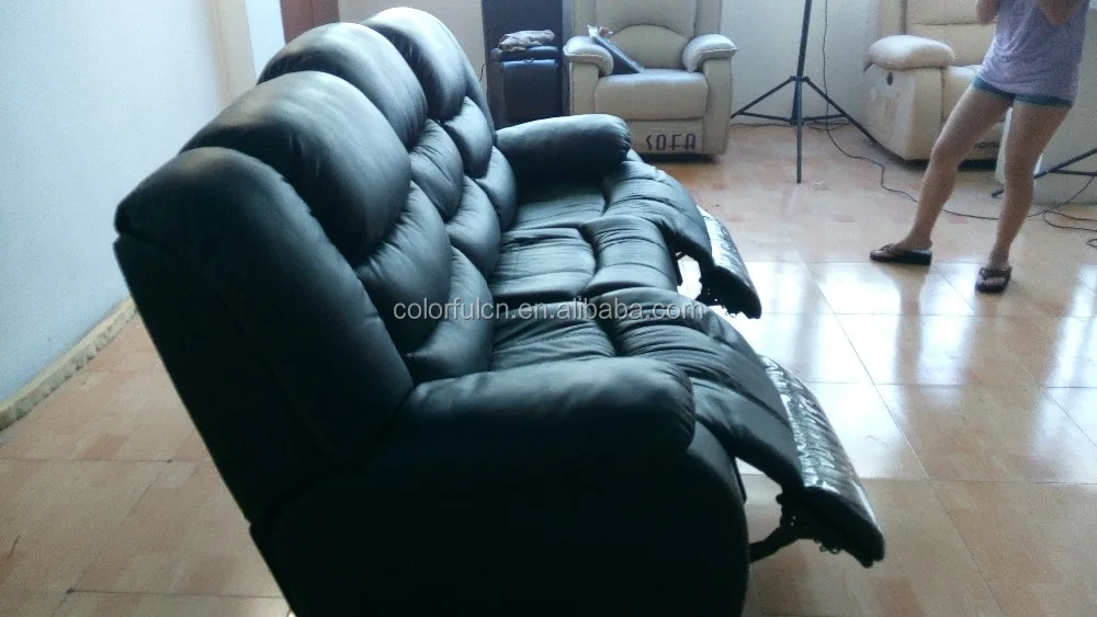 Popular Electronic Control VIP Home Recliner sofa /Malaysia Leather Sofa LS627