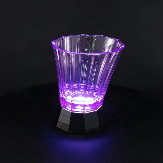 
Custom Logo rechargeable wine and beer ice bucket with led light, Illuminated LED plastic Champagne Acrylic Ice Bucket 