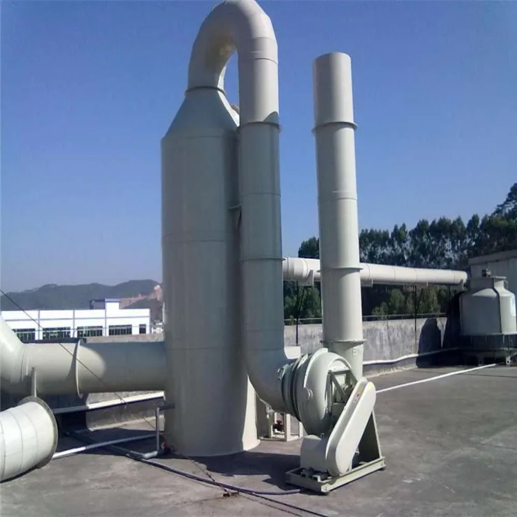 FRP Waste Gas Purification Tower Gas absorption column for chemical industry Gas Scrubbers