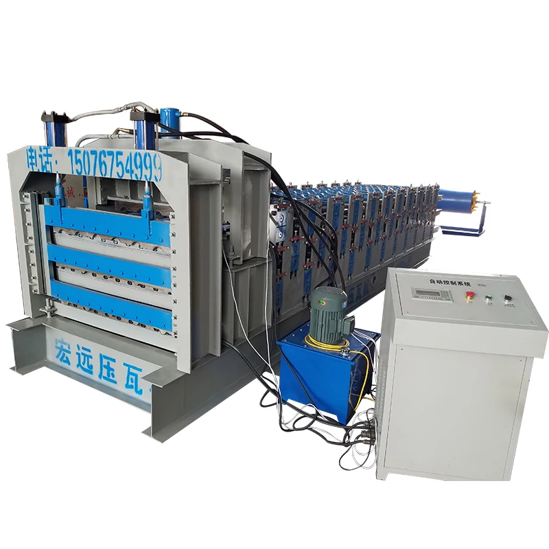 Nice Design Three Layer Metal Panel Roll Forming Machine From Factory in China