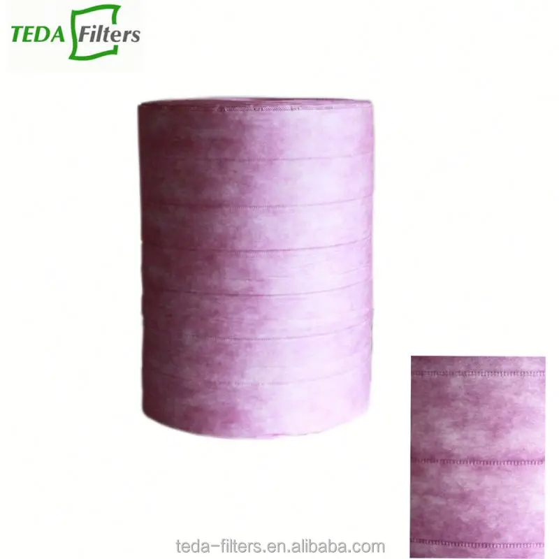 
High Efficiency Air Pocket Filter Media 