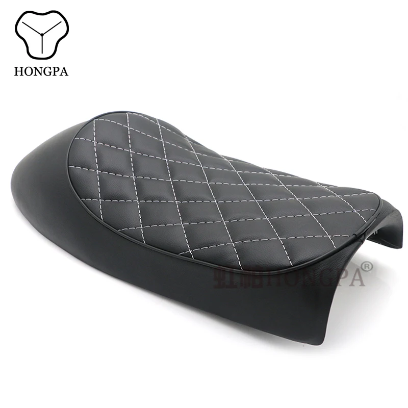 Vintage Black Brown Motorcycle Seat Retro Seat Cover For CG125 CG150 Cafe Racer