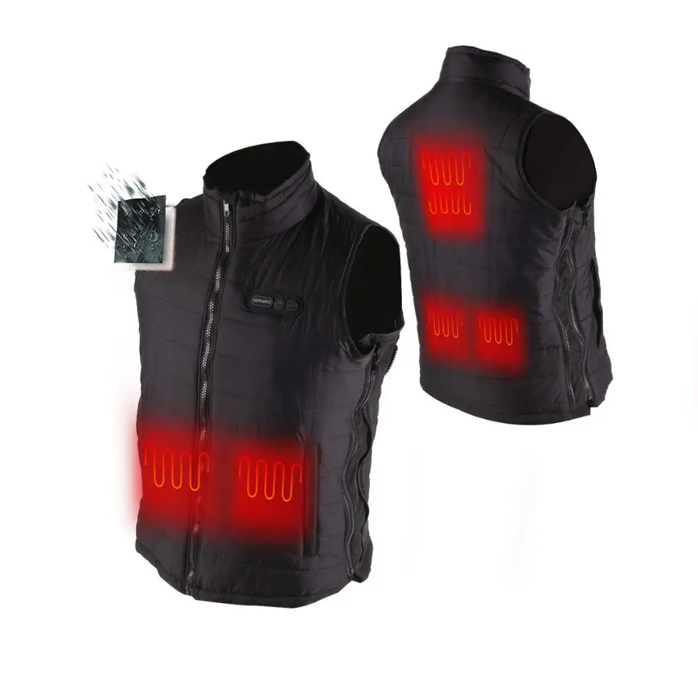 Lightweight Outdoor Adjustable 5V USB Operated Heating Vest Waistcoat for Women or Men