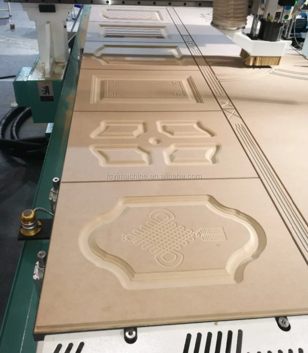 hot selling automatic tool change woodworking cnc router machine center 1325 for board cutting drilling