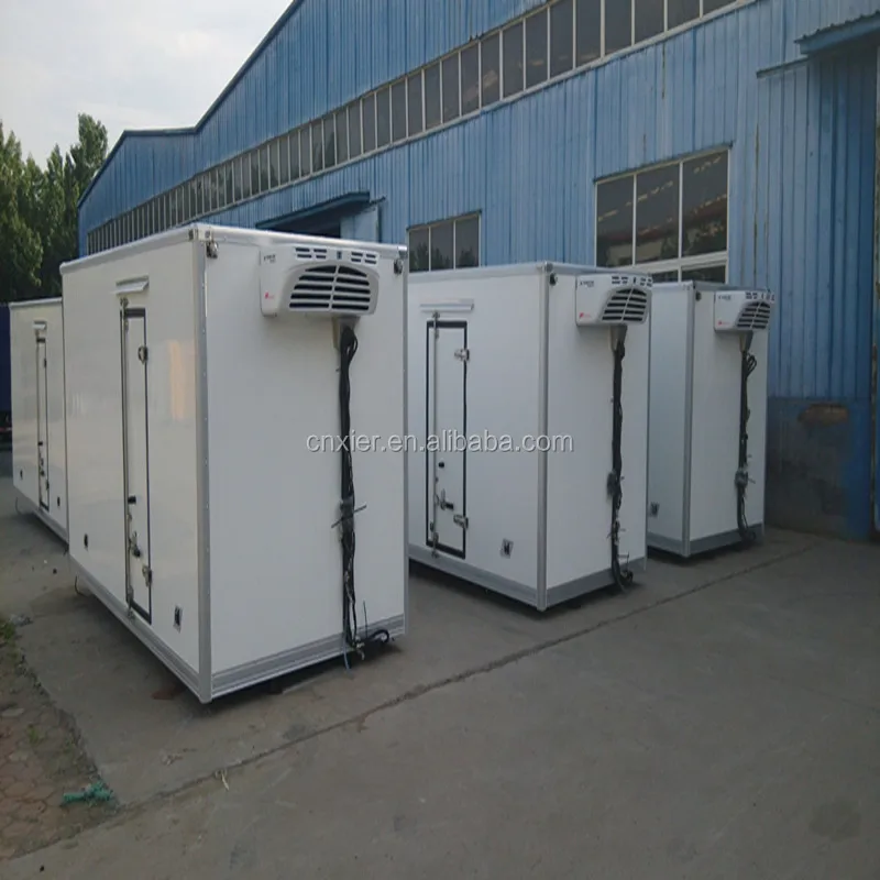 3 rear doors truck body, insulated truck body with fiber reinforce plastic for right hand drive truck