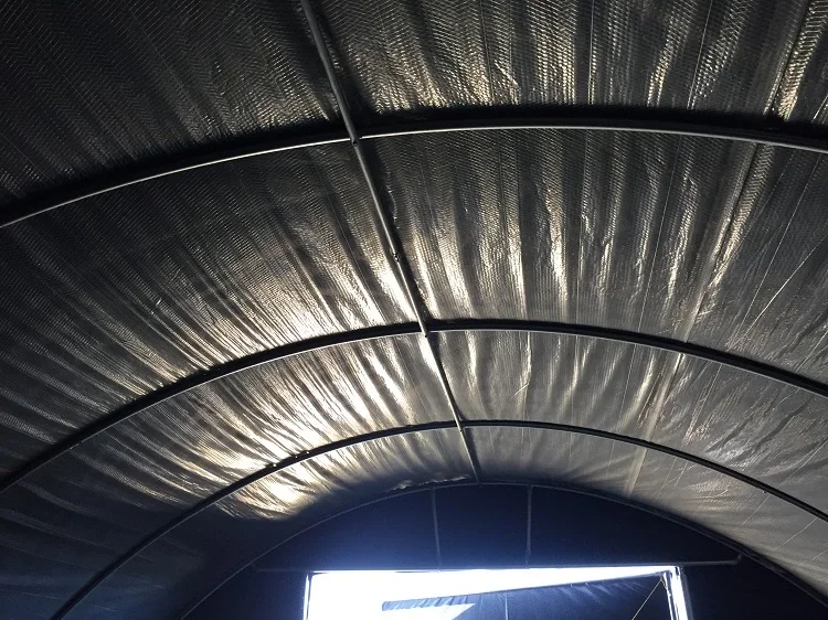 Auto Blackout Light Deprivation Greenhouse Commercial Tunnel Plastic Film Light Deprivation Blackout Greenhouse