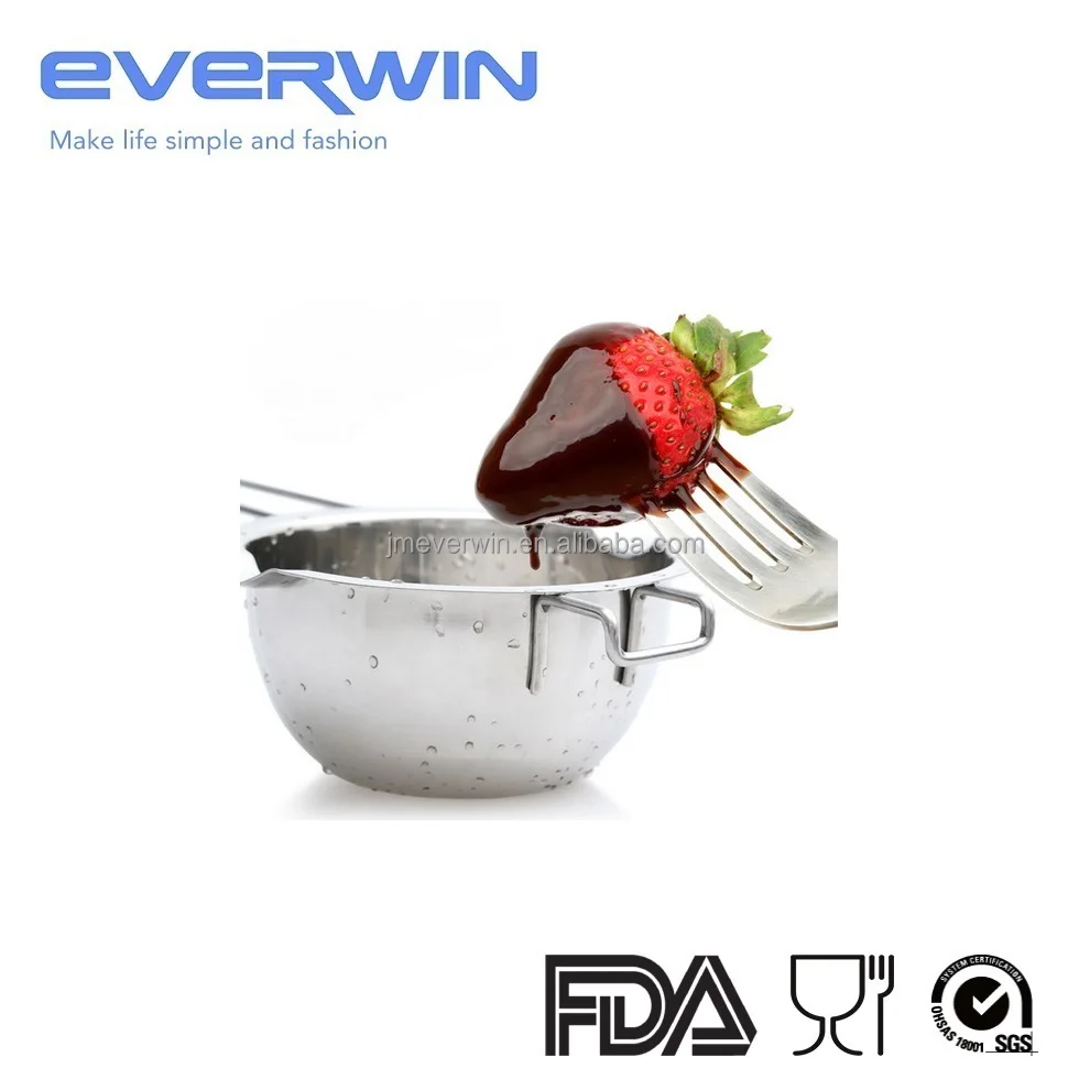Factory Price Stainless Steel Melting Bowl / Chocolate Melting Pot