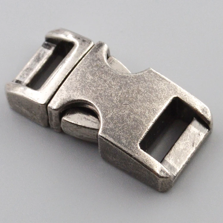 10mm side release paracord clasp antisilver metal clasp for paracord bracelets