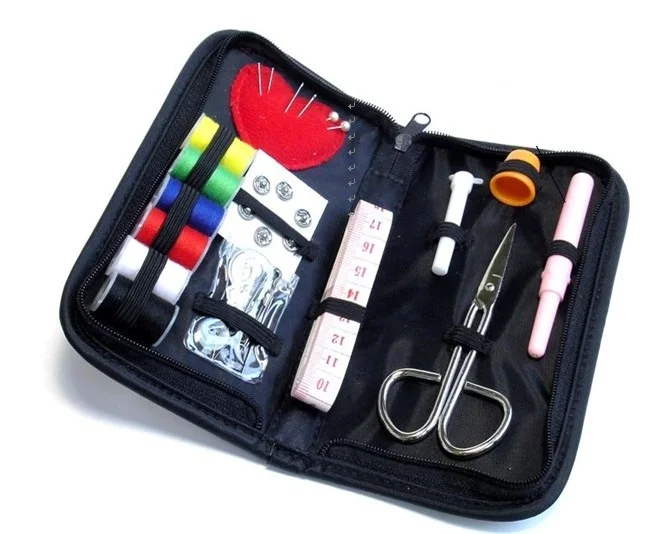 Low Moq Portable Supplies Case Sewing Accessories Travel Sewing Kit Set