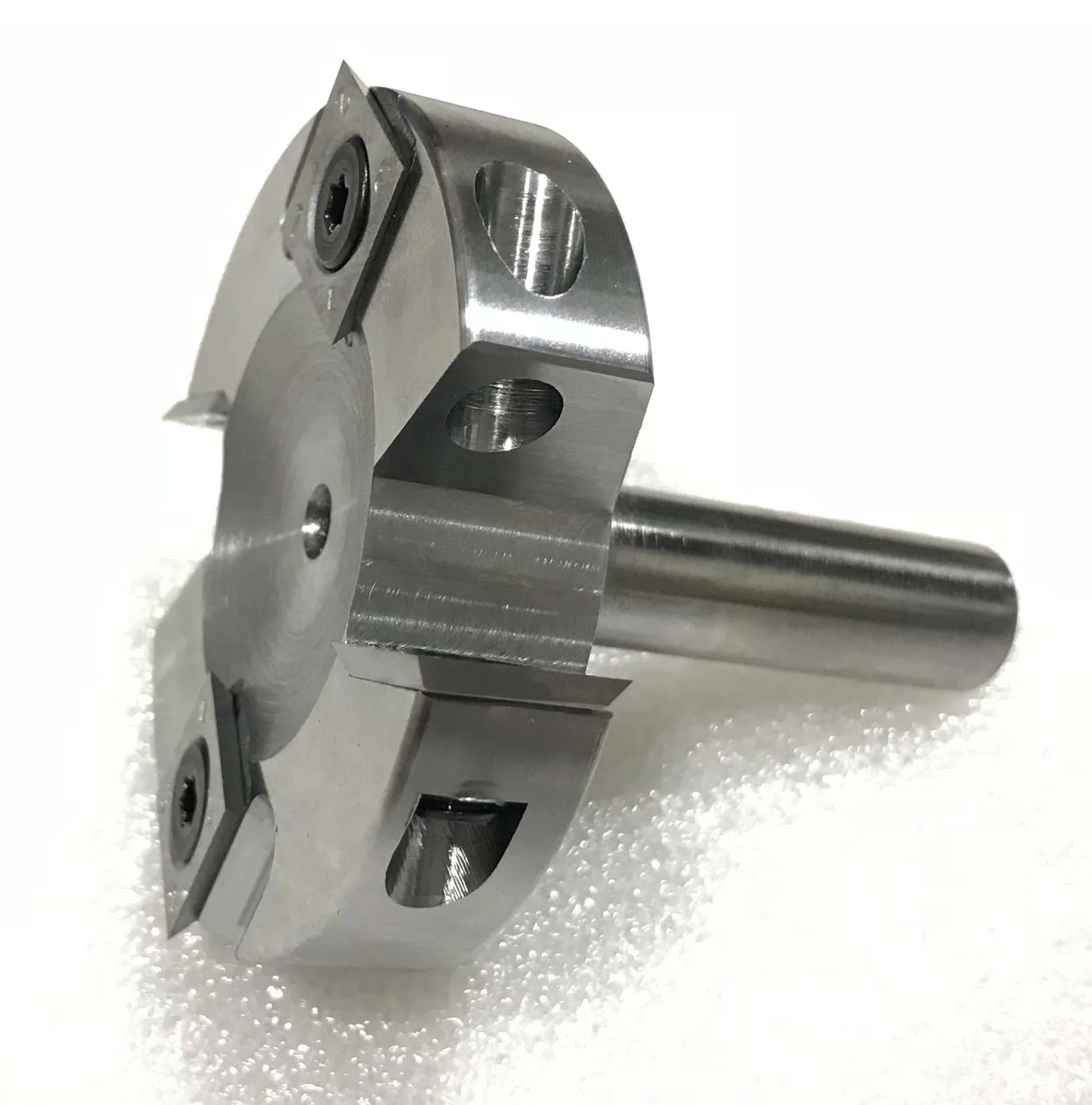 Спиральные режущая головка для пластический строгальный станок по дереву профиль пластический строгальный станок режущая головка для формовочное устройство и формирователь 4-сторонняя лампа для Фуганок Машина