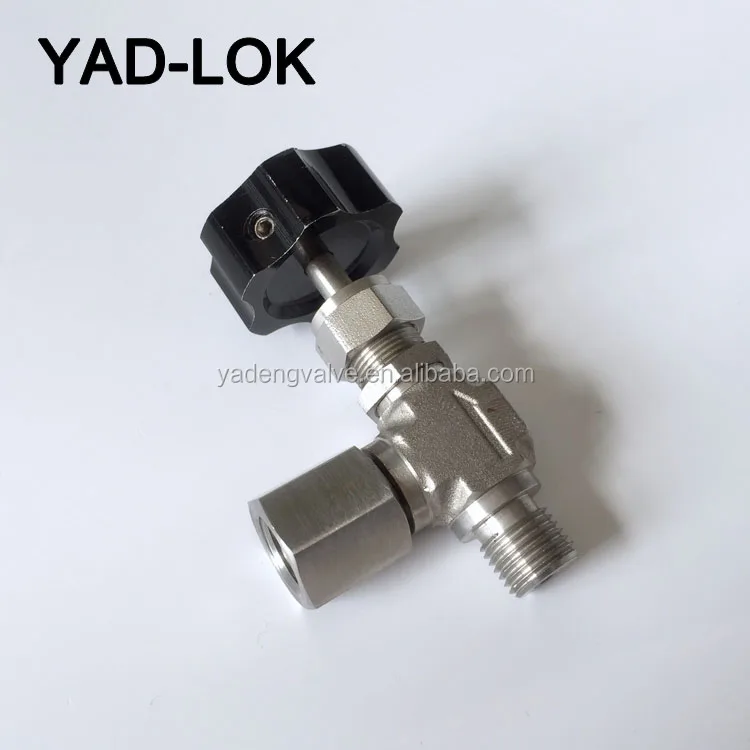 
YADLOK control valves Male NPT Angle Needle valve 