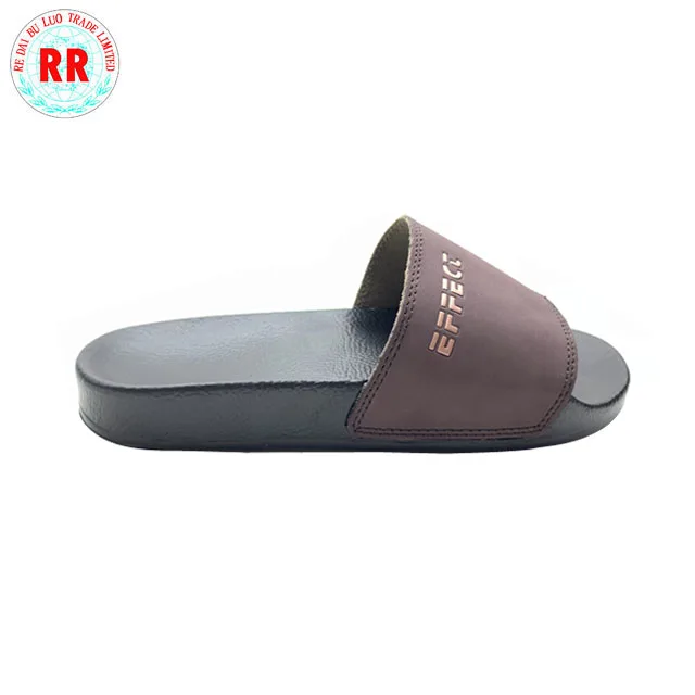 
2019 custom logo slide sandals flat black sandal shoes latest design custom slippers 