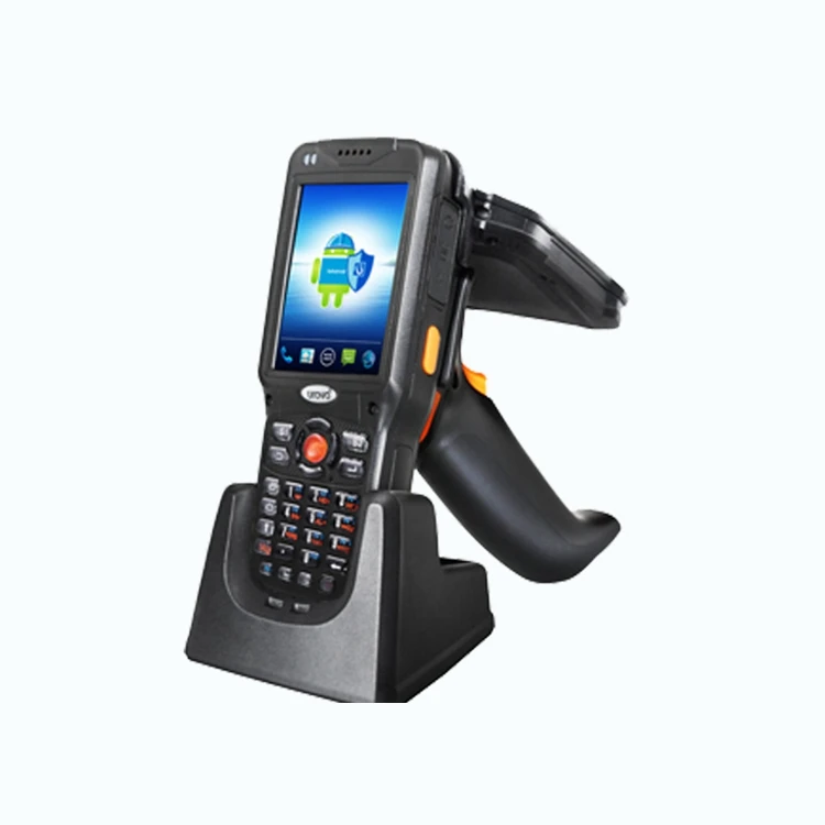 Новая мода Оптовая Android или CE беспроводной читателя ручной HF/UHF RFID сканер штрих-кода