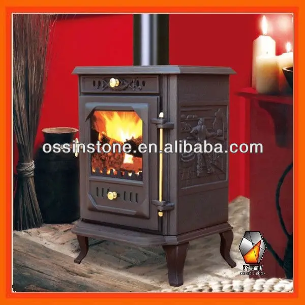 Wood Burning Fireplace Cast Iron Stove