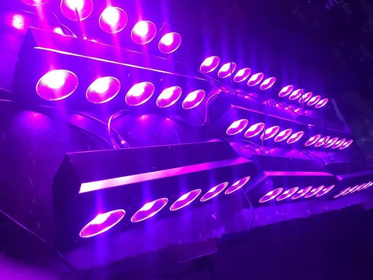 5pcs * 10W RGBW full color 5 heads linear bar led matrix wall wash light