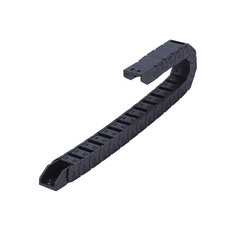 Пластиковая полузакрытая кабельная переноска, гибкая цепь