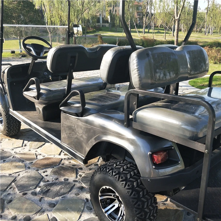 Preferential price CE certified 6 seater cross country hunting 4X4 four wheel drive electric golf cart for sale