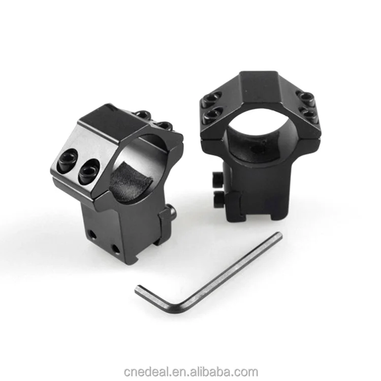 Jialitte 25.4mm High Rifle Scope Mounts Double Screw Strap 11mm Base Air Rifle Hunting Caza Base Install Scope Pistol J094