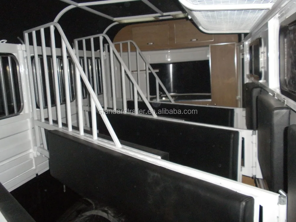 
Angle load horse float 