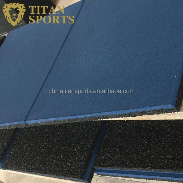 Outdoor playground play rubber mats