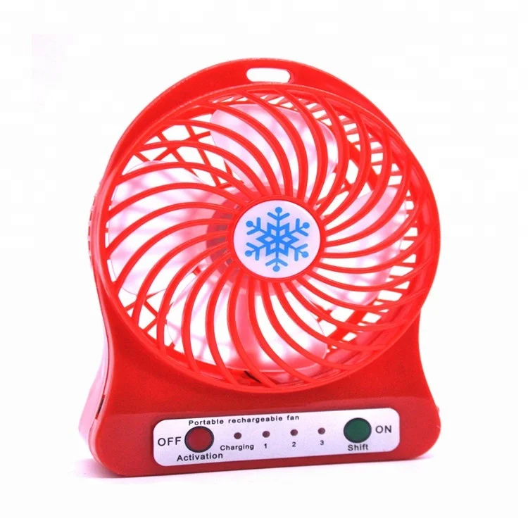 Newest Products Mini Portable Uab Fan air Cooling Travel Handheld Rechargeable Fan with Battery and LED Light Oem Palm Leaf Fan