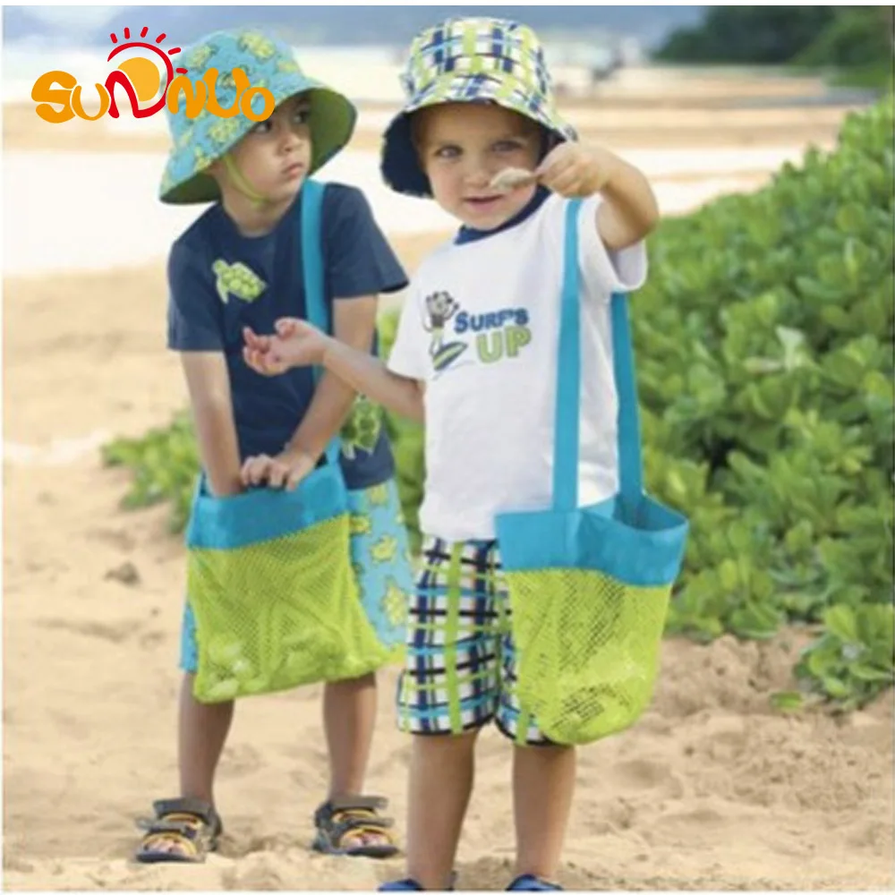 2023 Summer Outdoor Foldable Portable Baby Beach Mesh Bag