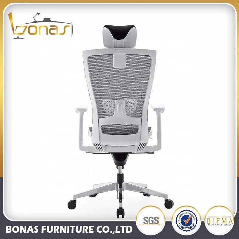 White Color Design Mesh Office Chair Good Price Ergonomic Chairs