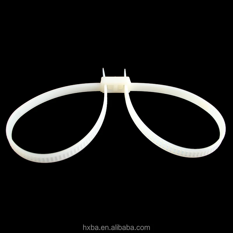 high quality white disposable handcuff plastic handcuff