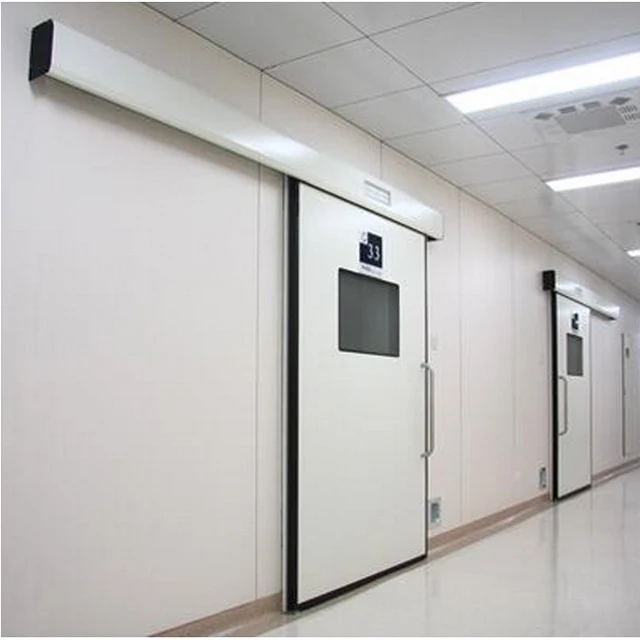Automatic hospital double swing door operation room door for hospital