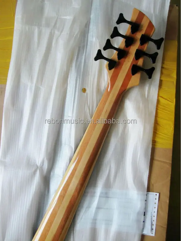 Weifang Rebon 7 string neck through body electric bass Guitar