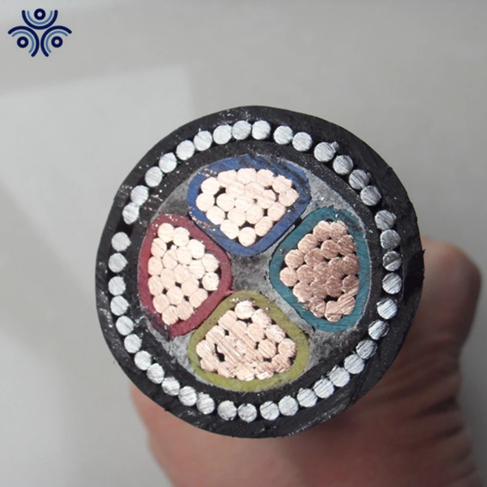 Low Voltage Steel Wire Armored 150MM2 Power Cable
