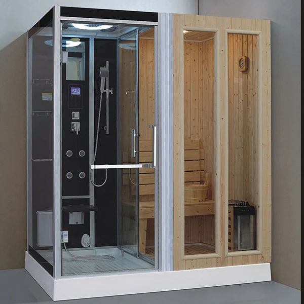 Y849 Sauna shower combination/combined steam room and steam sauna