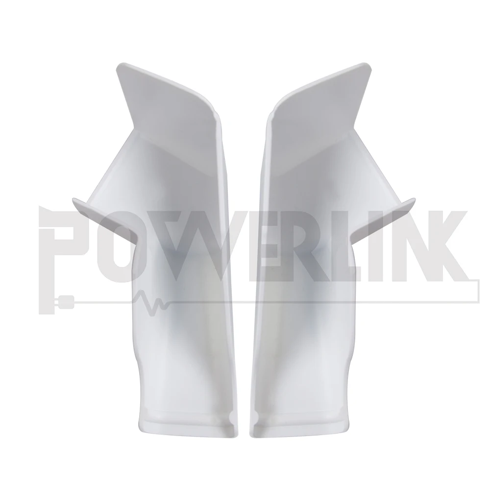 Z80049 4 RV Rain Gutter Spout Long Version Left and Right White