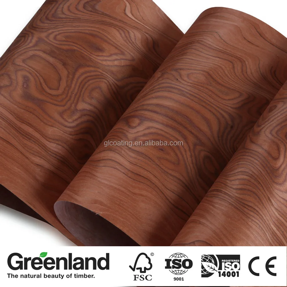 
Top quality artificial reconstituted wenge timber veneer for decorative home furniture doors 