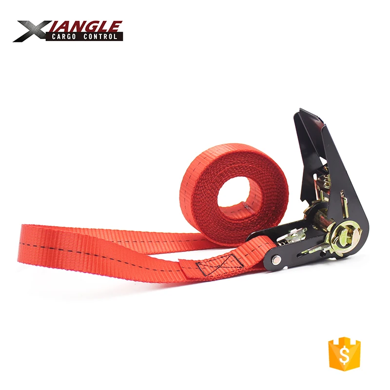 25mm black ratchet wholesale endless ratchet strap ratchet lashing strap tie down straps