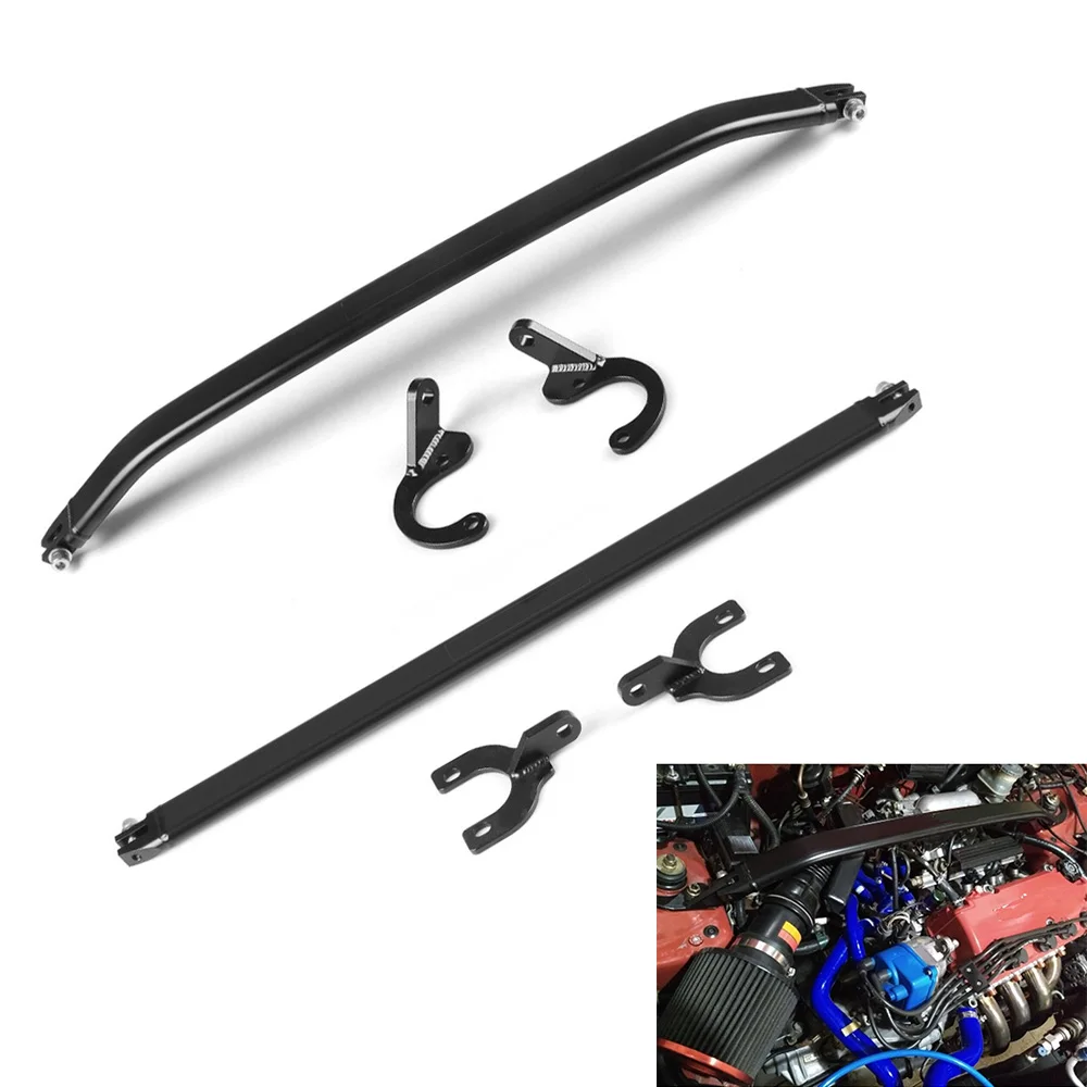 Авто Передняя Задняя стойка Tie Bar для Civic EK EG 92-00/для Del Sol 93-97/для Integra DC2 94-01 для Honda