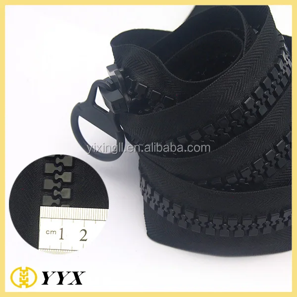 large industrial zipper close end plastic zipper 20# giant zip