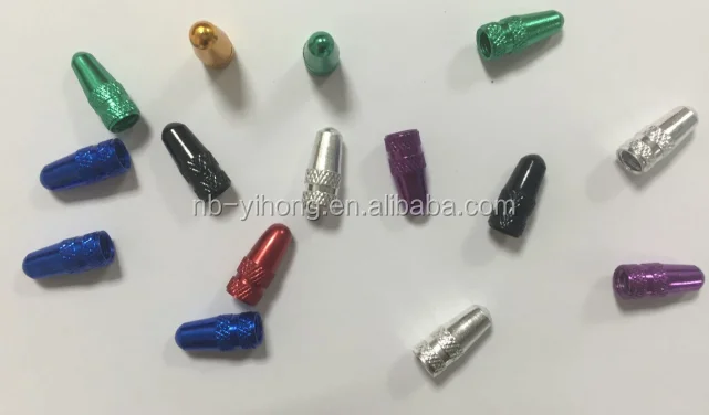 
PRESTA ALUMINUM ALLOY BIKE TIRE VALVE CAPS, 