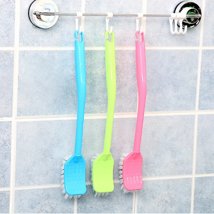 HQ2127 hard bristle plastic long handle hand toilet brush