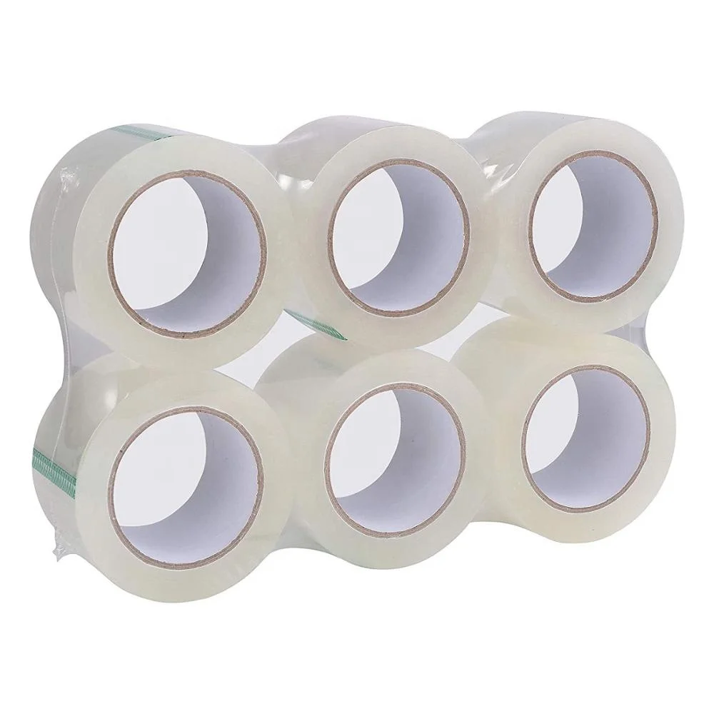 Heavy duty packaging tape clear packing tape extra thick low noise bopp adhesive tape
