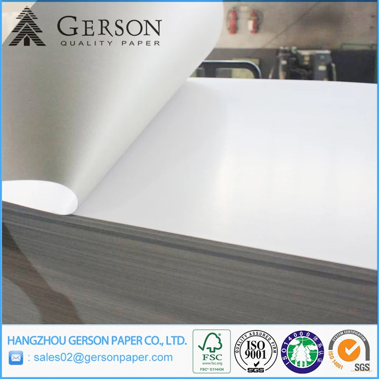 Hard Stiffness Cardboard Duplex Paper Cheap Price on Hot Selling